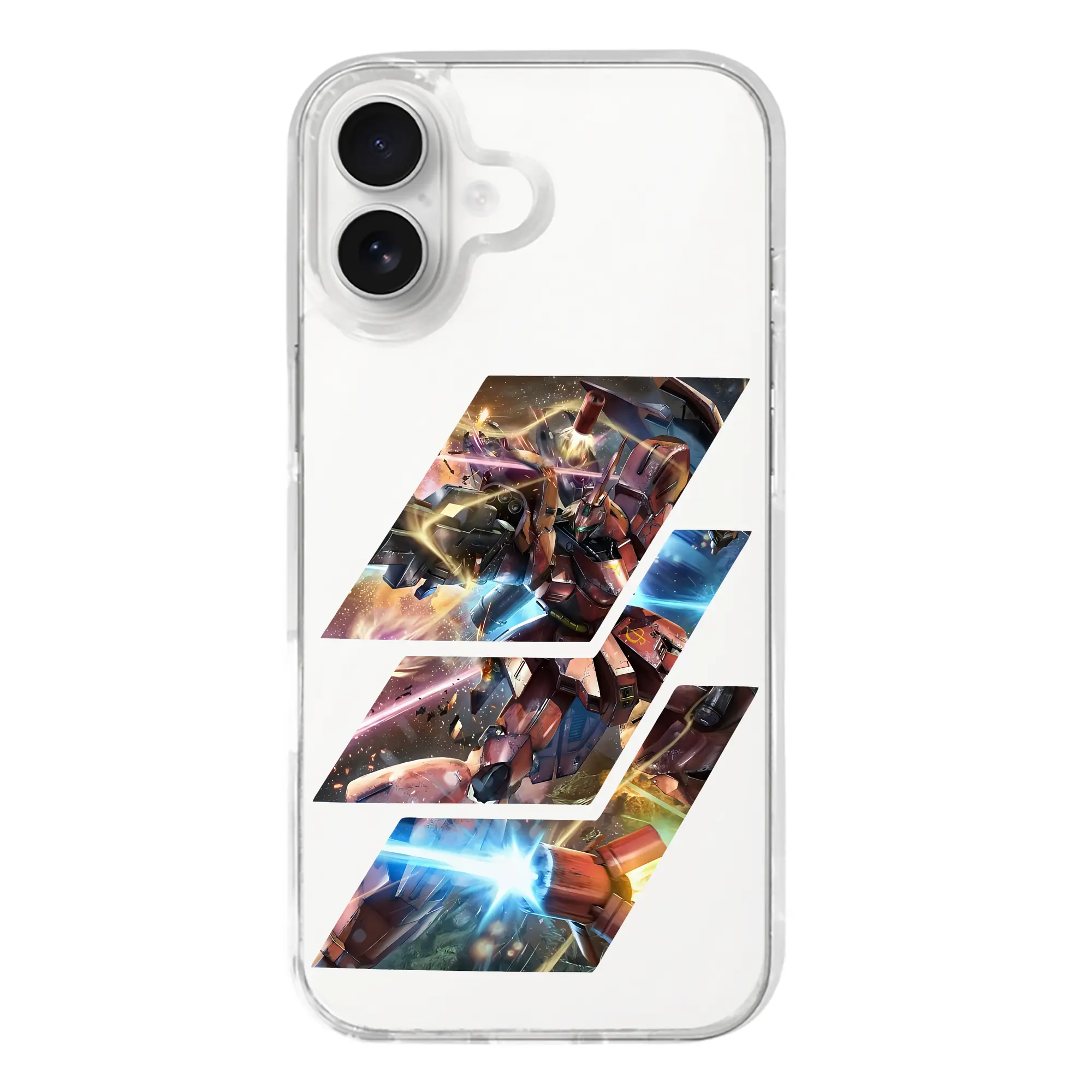 ガンダム グッズ,サザビー - iPhone 17シリーズ 透明スマホケース – 薄型・耐衝撃・精密フィット保護カバー